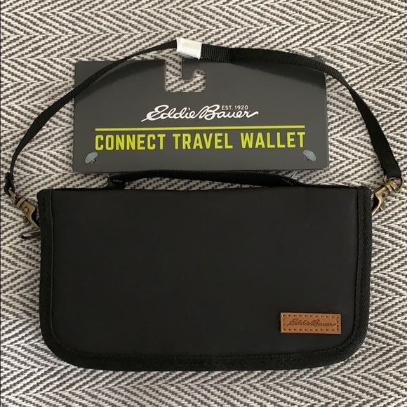 Eddie Bauer Bags Hp Eddie Bauer Connect Convertible Travel Wallet